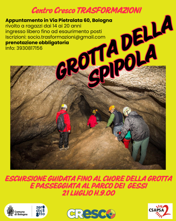 couverture de Grotta della Spipola
