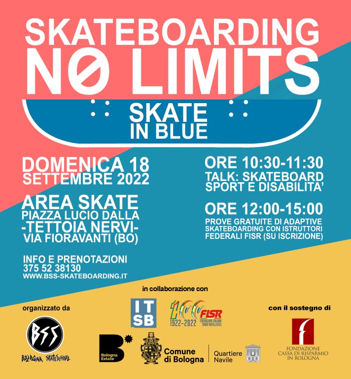 copertina di Skateboarding no limits: Skate in Blue