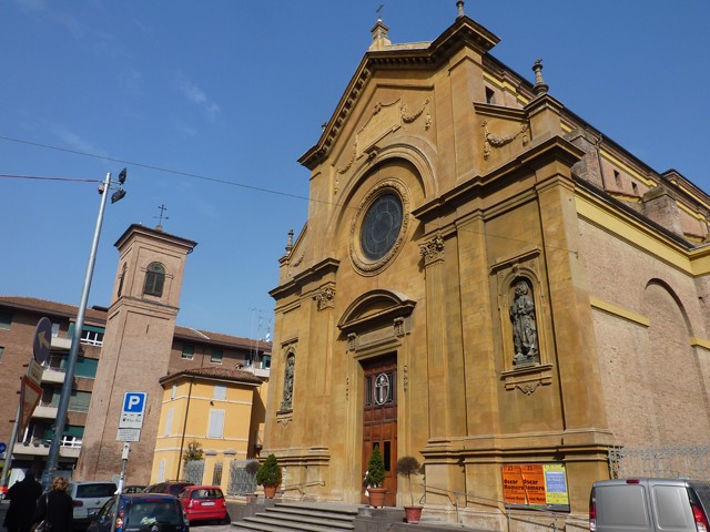 La chiesa di San Paolo di Ravone in via A. Costa (BO)