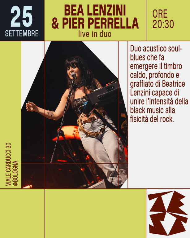 copertina di Bea Lenzini & Pier Perrella live in duo
