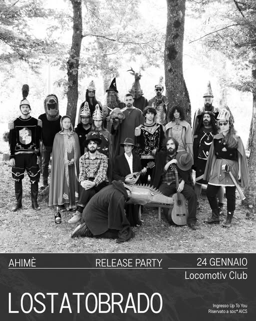 copertina di lostatobrado – release party