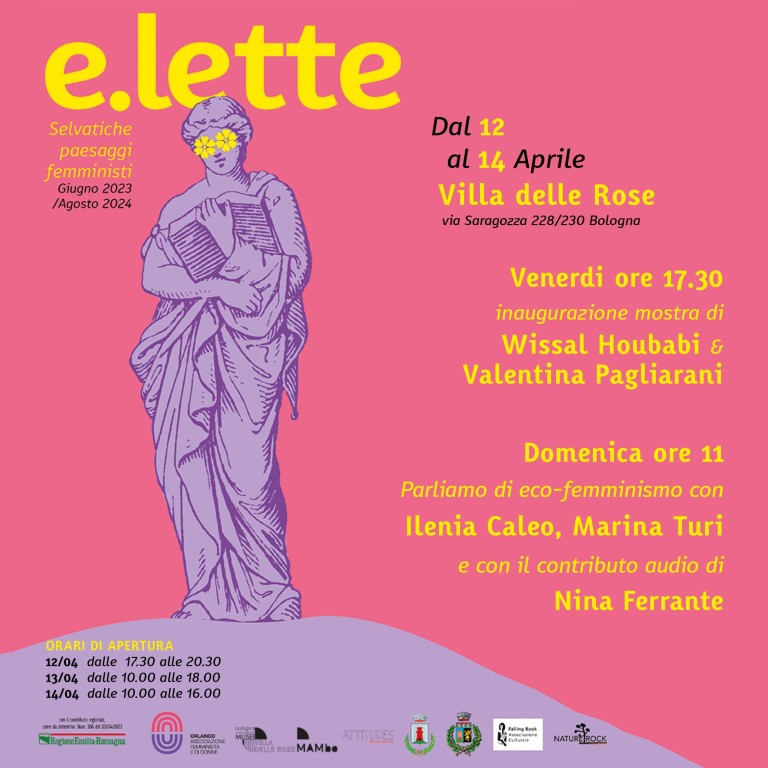 cover of e.lette: selvatiche paesaggi femministi 2023/2024 una restituzione condivisa