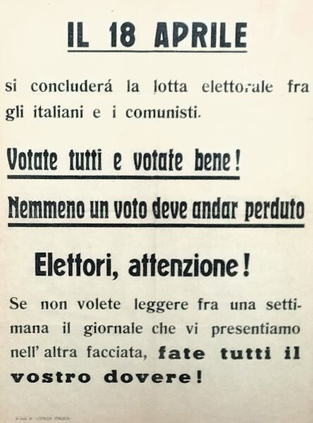 Manifesto di propaganda