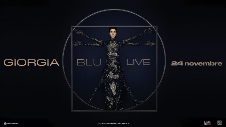 copertina di Giorgia - Blu Live