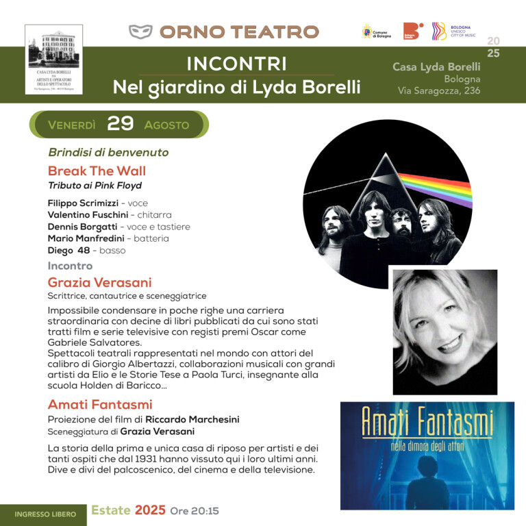 Lyda Venerdì 29 agosto FB e Inst