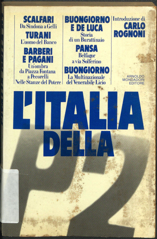 image of La P2 in Italia (e a Bologna)