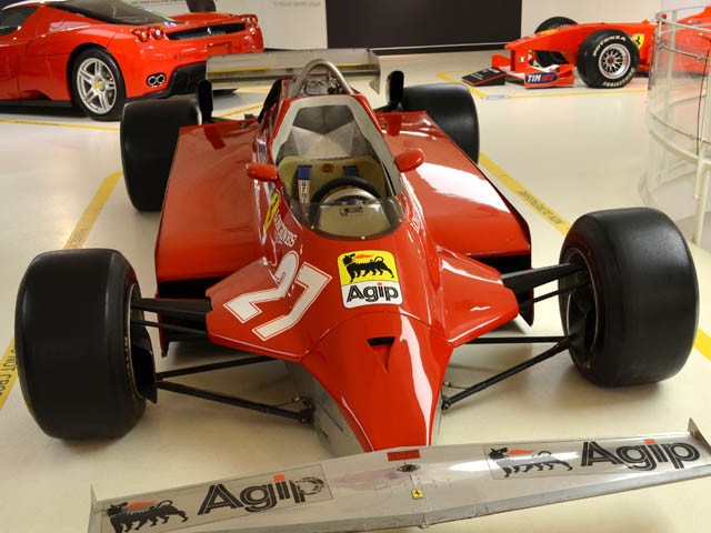 Ferrari numero 27 di Villeneuve