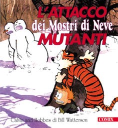 copertina di Calvin & Hobbes. L’attacco dei mostri di neve mutanti