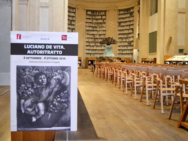 Luciano De Vita - Autoritratto - Biblioteca di San Giorgio in Poggiale (BO) - 2019