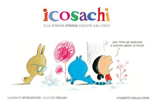 copertina di Icosachi e la strana strega caduta dal cielo