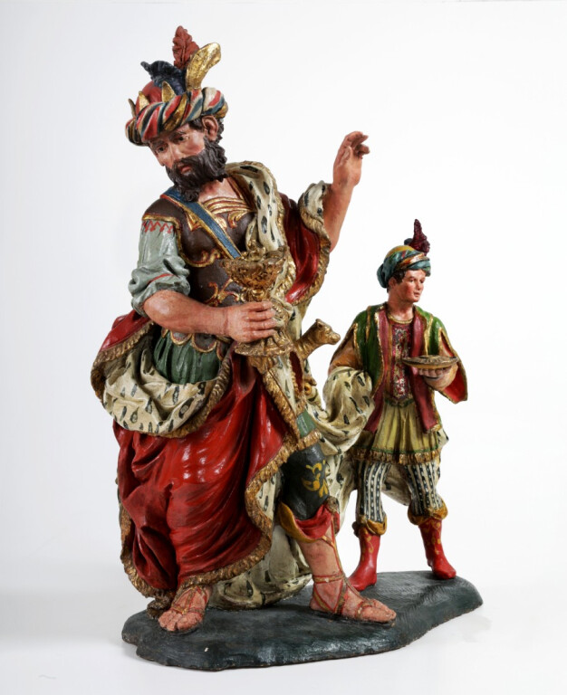 Fondazione Carisbo - Presepe storico |  Uno dei Re Magi