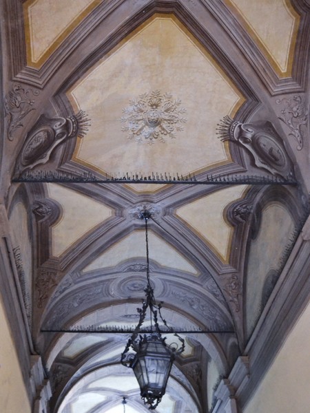 Palazzo Bonfioli Rossi - ingresso - particolare