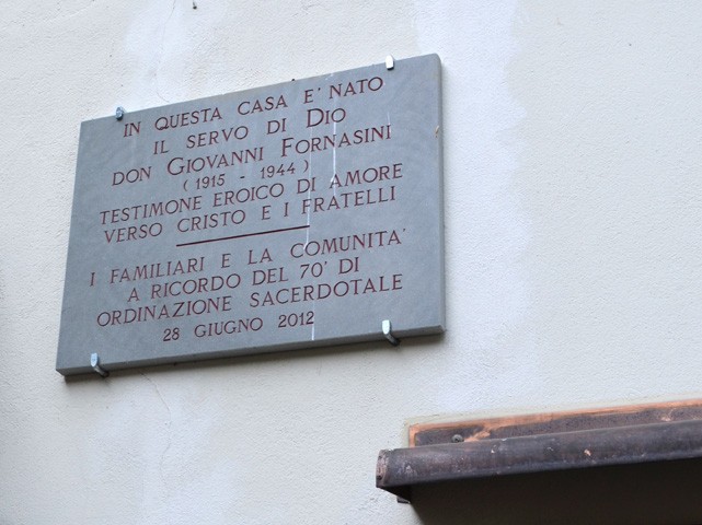 Casa natale di don Fornasini a Pianaccio 