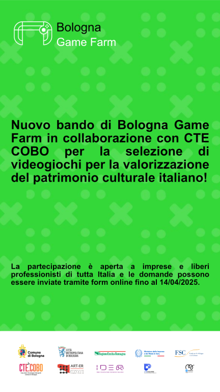 immagine di Bologna Game Farm@CTE COBO 2025