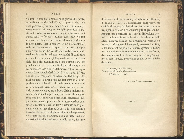 Alberto Guglielmotti, La guerra dei pirati e la Marina Pontificia dal 1500 al 1560 (1876)