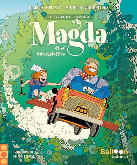 copertina di Magda chef intergalattica. Il grande torneo