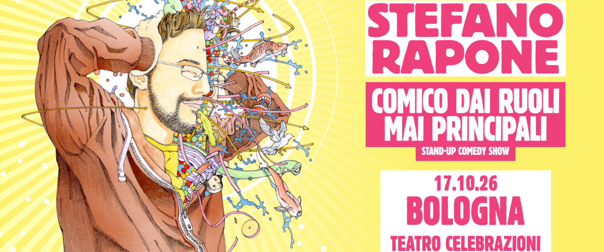 Comico dai ruoli mai principali. Stefano Rapone