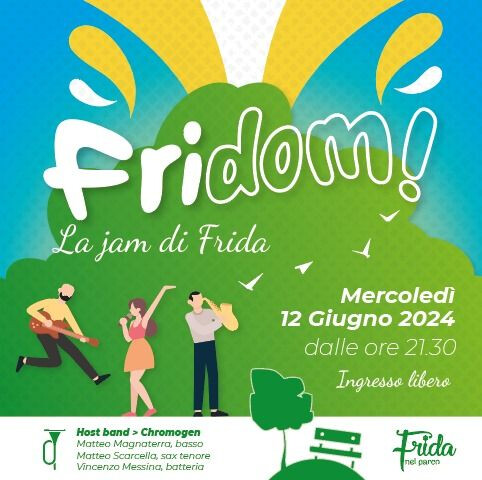 copertina di FRIdom! La jam session di Frida