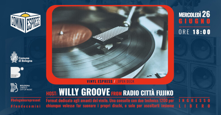 copertina di Vynil Espress_open deck  | Willy Groove