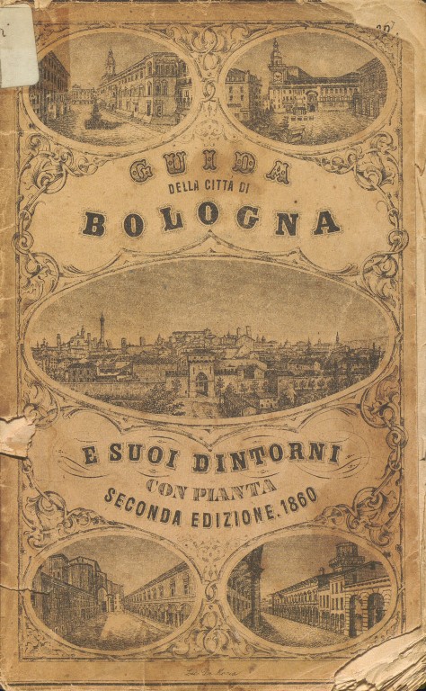 copertina di Tre giorni in Bologna o guida per la città e suoi contorni 