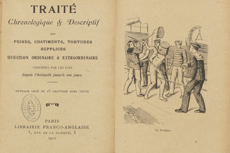 immagine di Traité ... des peines, chatiments, tortures (1912)