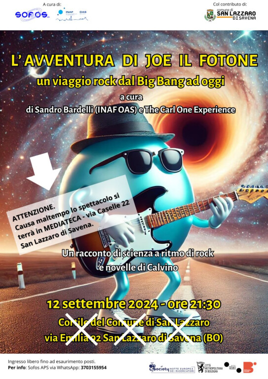 copertina di L'avventura di Joe il Fotone 