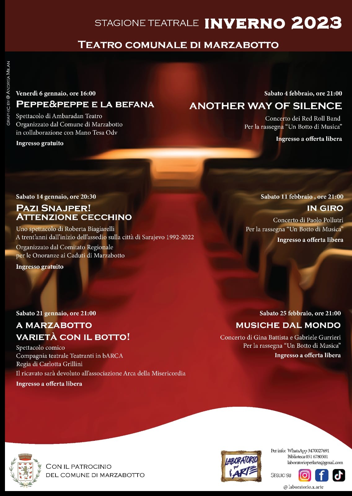 copertina di Teatro di Marzabotto