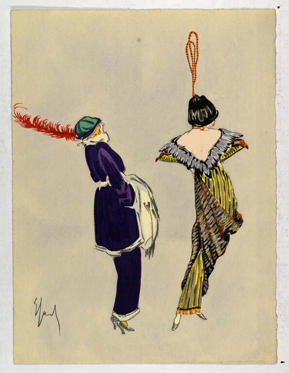 Enrico Sacchetti, Robes et femmes