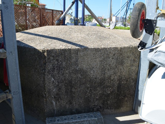 Bunker tedesco tipo Tobruk presso il Circolo Velico di Cervia Milano Marittima
