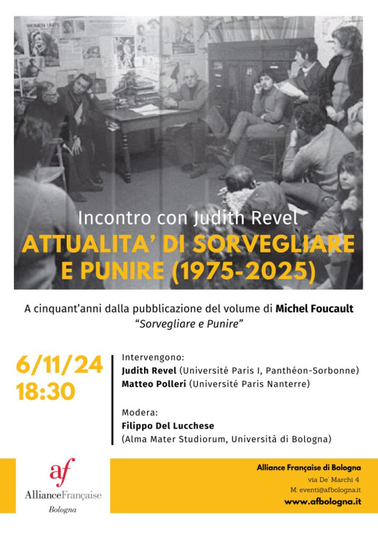 copertina di Attualità di sorvegliare e punire (1975-2025)