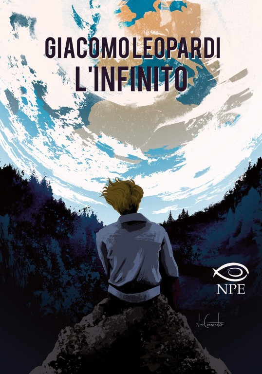 copertina di Giorgio Martone, Giacomo Leopardi: l'infinito, Eboli, NPE, 2020