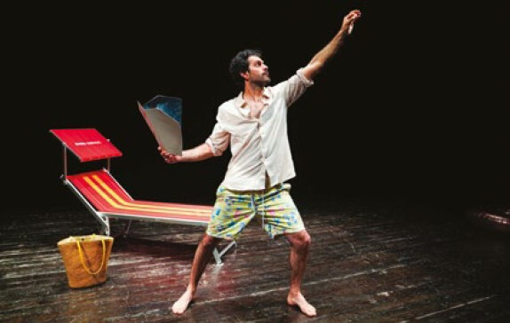 copertina di Ombrelloni. Riviera Blues