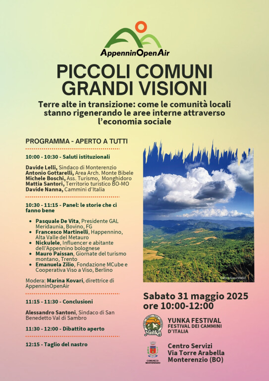 copertina di Piccoli comuni grandi visioni