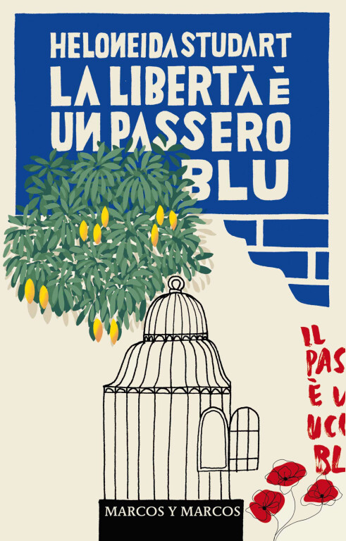 copertina di La libertà è un passero blu