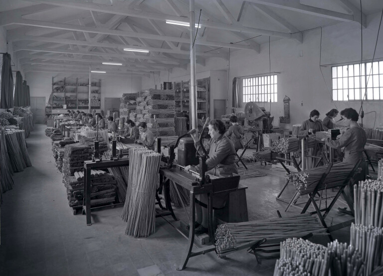 immagine di Ragazze in fabbrica