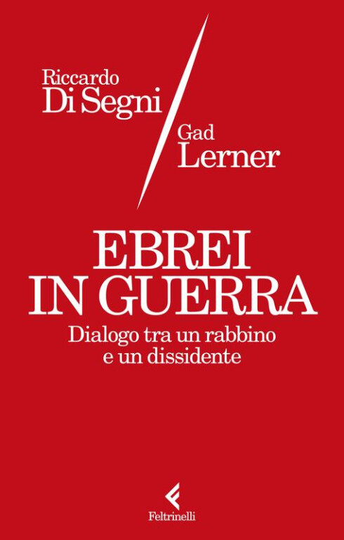 copertina di Ebrei in guerra: dialogo tra un rabbino e un dissidente