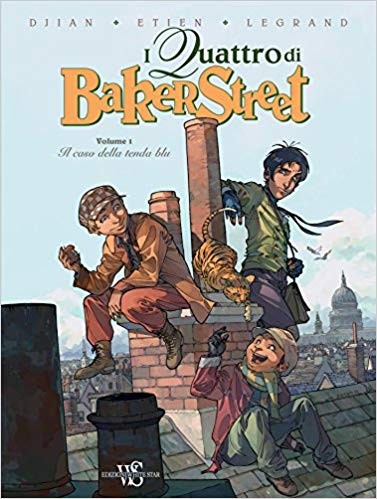 copertina di I quattro di Baker Street
J.B. Djian, Olivier Legrand, David Etien, White star, 2018, 5 vv. 
dagli 11 anni