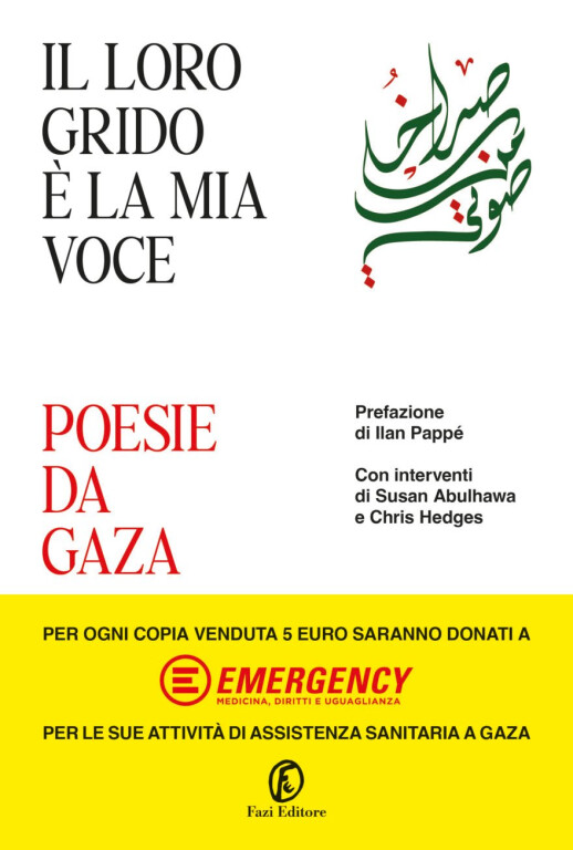 copertina di Il loro grido è la mia voce: poesie da Gaza
