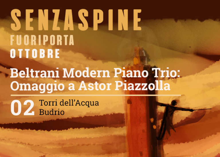 cover of Omaggio a Piazzolla, Beltrani Modern Piano Trio