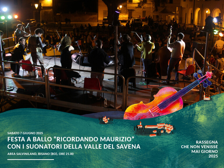 copertina di Festa a ballo “Ricordando Maurizio” con I Suonatori della Valle del Savena