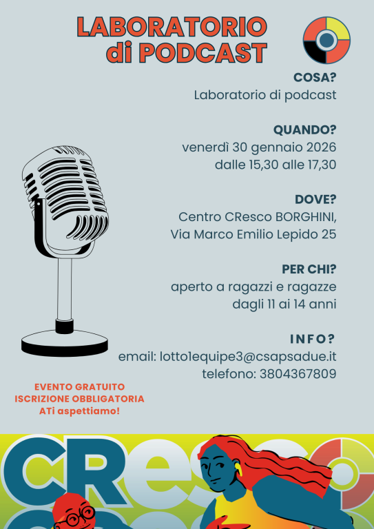 immagine di Laboratorio di podcast