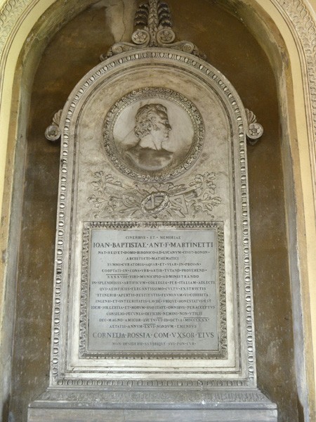 Monumento funerario di Gio Battista Martinetti - Cimitero della Certosa (BO)