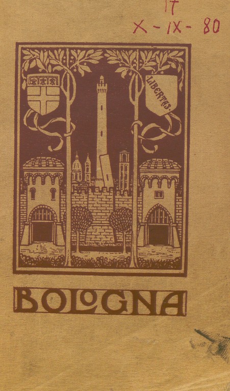 copertina di Bologna. Guida artistica e storica della città e dei dintorni, anno 1910