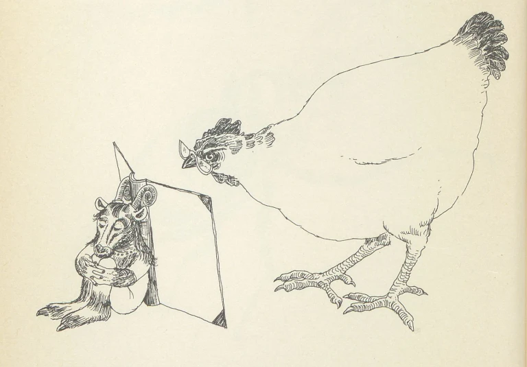 image de La gallina intelligente