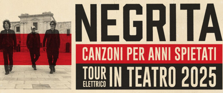 copertina di Negrita | Canzoni per Anni Spietati Tour In Teatro 2025