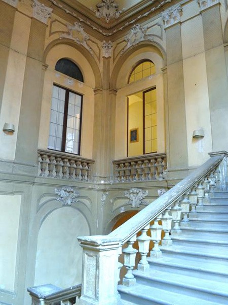 Conservatorio di Bologna - ex convento degli Agostiniani - scalone