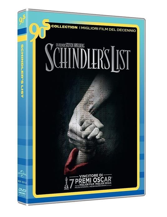 copertina di Schindlers list