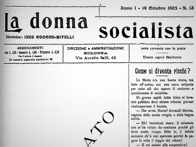 Il settimanale "Donna socialista"