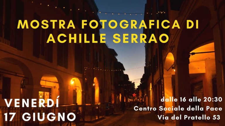 copertina di Mostra Fotografica di Achille Serrao