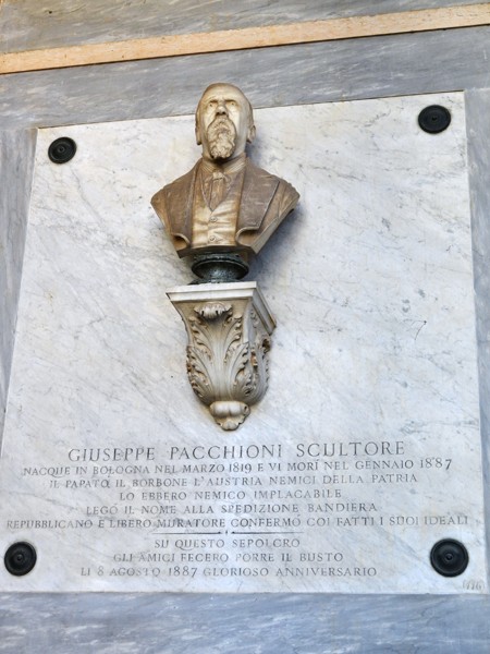 Monumento funebre a Giuseppe Pacchioni